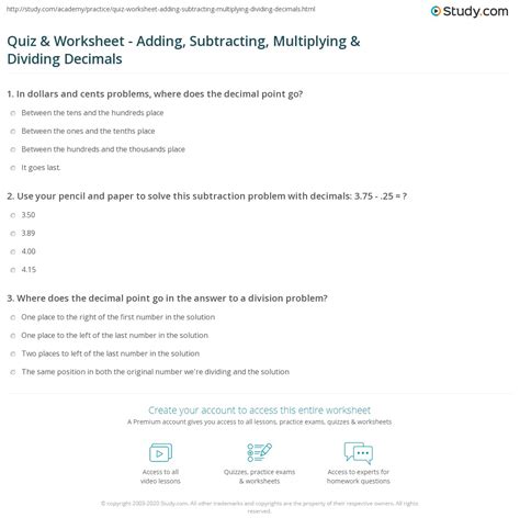 Multiply And Divide Exponents Worksheet