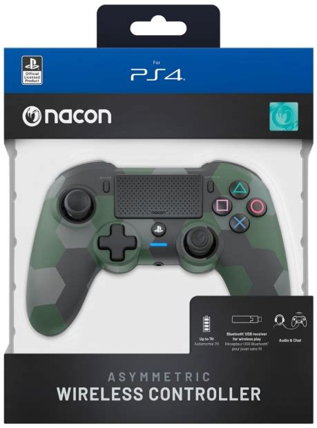 Nacon Asymmetric Wireless Controller Camo Green Platinumshop