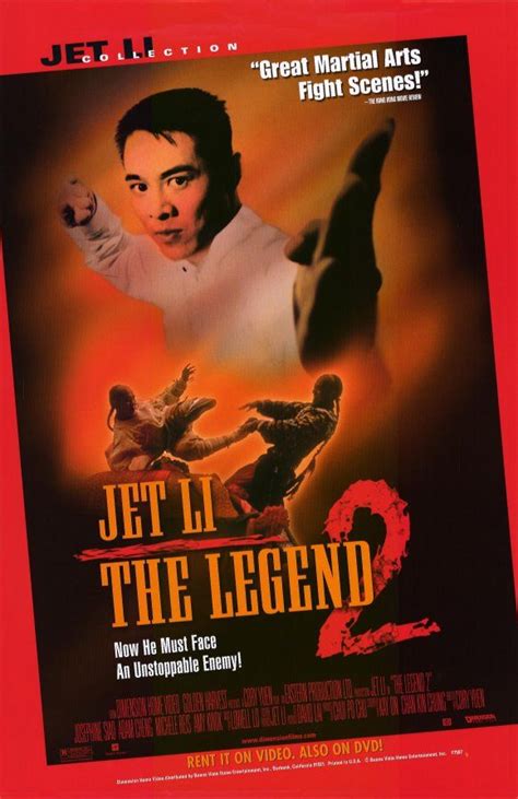 The Legend 2 (Jet Li) | Jet li, Movie posters, 2 movie