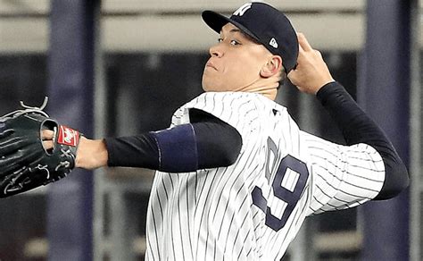 MLB Yankees Aaron Judge Sale Temprano Juego Spring Training