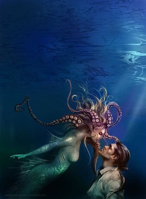 Bad Mermaid By Alenara80 On Deviantart Mermaid Artwork Evil Mermaids Fantasy Mermaids