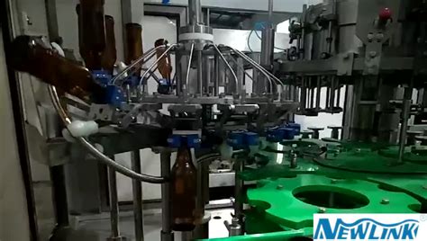 Automatic Beer Bottle Filling Machine Bph Glass Bottle Draft Beer