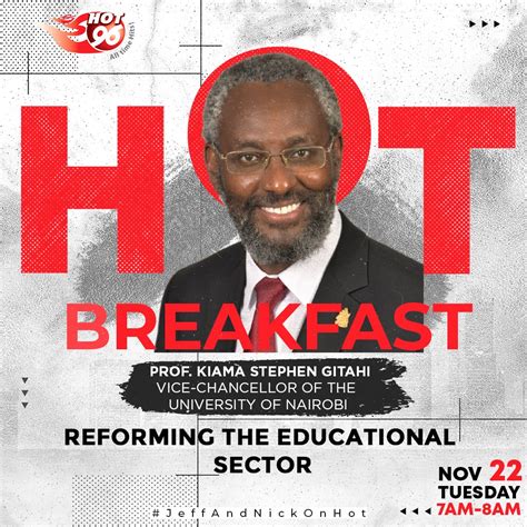 Hot Fm Kenya On Twitter This Morning We Speak Matters Reforming