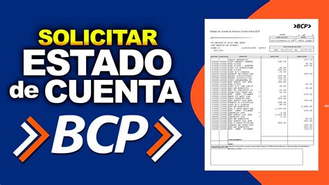 Cómo Solicitar Estado De Cuenta Bcp Por Internet Banca Móvil Y Banca Por Internet Bcp Youtube