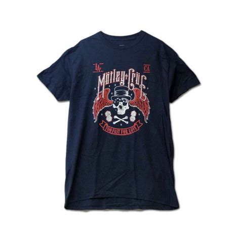 Motley Crue バンドTシャツ モトリークルー Too Fast For Love バンドTシャツの通販ショップTee Merch