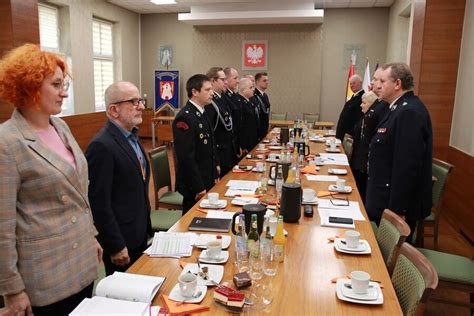 Posiedzenie Zarz Du Oddzia U Miejsko Gminnego Zwi Zku Osp Rp W