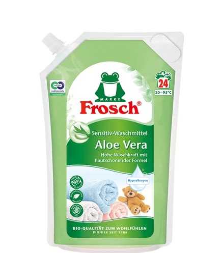 Frosch Sensitiv Waschmittel Aloe Vera Frosch De