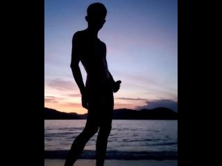 Sunset Fun In Public Beach Pornhub Gay