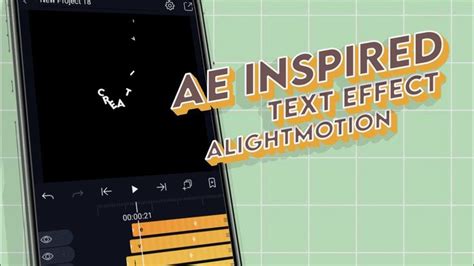 Ae Inspired Text Animation Alight Motion Tutorial Text Animation