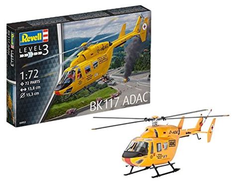 Revell 04953 BK 117 ADAC Model Kit TopToy