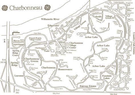 Map of Charbonneau – Charbonneau Country Club