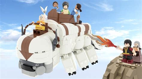 NickALive!: Fan-Made 'Avatar: The Last Airbender' LEGO Ideas Set ...