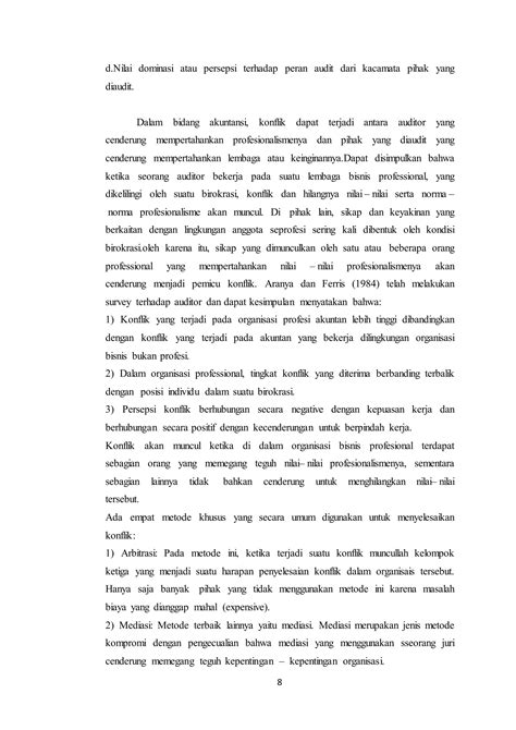 Contoh Makalah Docx Akuntansi Keprilakuan PDF