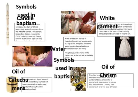 Symbols Of Baptism And Their Meanings