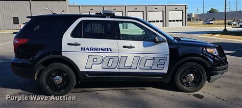 2015 Ford Explorer Police Interceptor Suv In Harrison Ar Item Np9224 For Sale Purple Wave