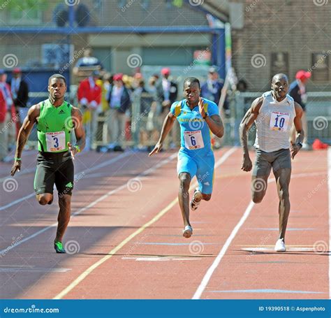 Olympic Development 100 Meter Dash Penn Relays Editorial Stock Photo ...