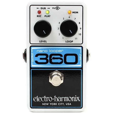 Nano Looper 360 Electro Harmonix Nano Looper 360 Audiofanzine