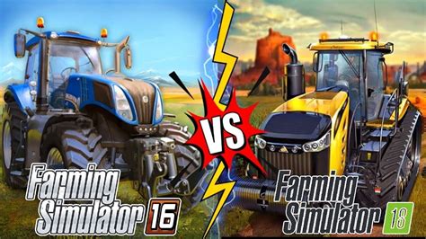 Fs 16 Vs Fs 18 First Gameplay Timelapse Farming Simulator Games