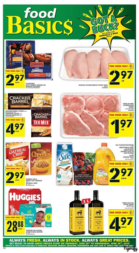 Food Basics Hamilton Region Flyer June 20 To 26 Canada