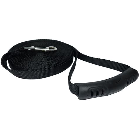 Free Range 3/4" - 30 Foot Dog Leash - Nylon Training Lead for Large Do ...