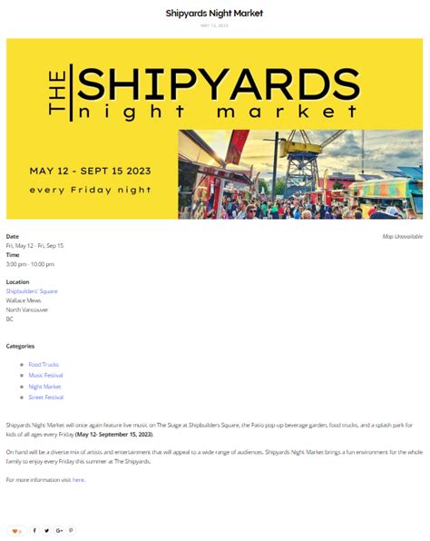 Press Shipyards Night Market