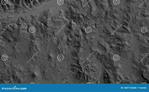 Chiquimula Guatemala Outlined Grayscale Stock Illustration