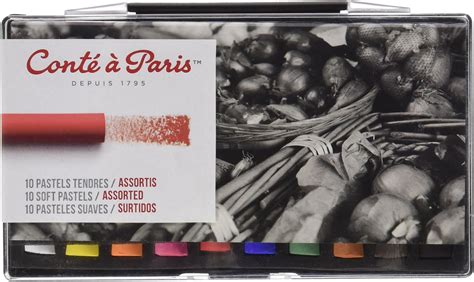 Conté à Paris B 2 Count Sketching Crayons White