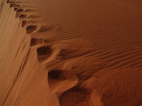 Sossusvlei Land Hot Footprints Non Urban Scene Tranquility Nature