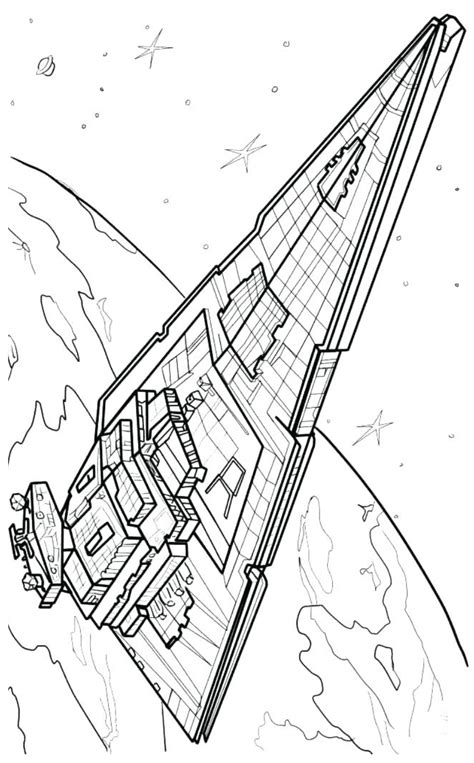 Millenium Falcon In Star Wars Coloring Page Free Printable Coloring