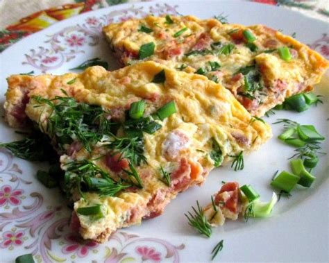 Омлет с колбасой на сковороде: рецепт с фото (+отзывы) | Recept
