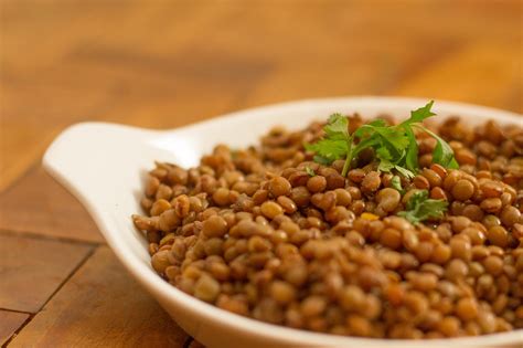 Mani Res De Pr Parer Des Lentilles Vertes Ou Brunes