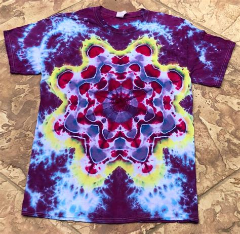 Star Purple Haze Tye Dye T Shirt Sizes S M L Etsy