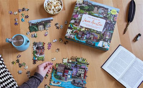 The World Of Jane Austen A Piece Jigsaw Puzzle With Characters