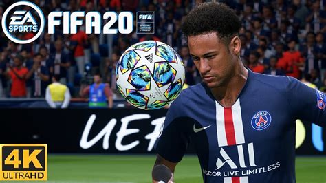 FIFA 20 4k 60FPS LIVERPOOL VS PSG YouTube