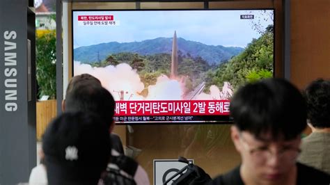 North Korea Fires Two Short Range Ballistic Missiles In Pre Dawn Hours