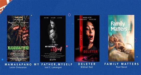 MMFF 2022 Upstream List Of 8 Official Movie Entries