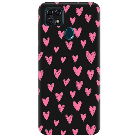 【Чехол для ZTE Blade 20 Smart черный матовый soft touch You are my ...