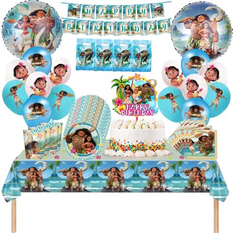 Globos Cotill N Decorativo Cumplea Os Moana Tu Fiesta A Un Click