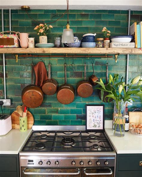 Green Kitchen Tile Ideas 10 Ways To Bring The Outside In Atlas Ceramics