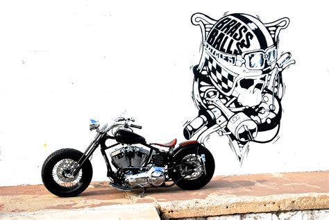 Hj Cb Ls Wall 2011 Brass Balls Classic Bobber By Darwin Mo… Flickr