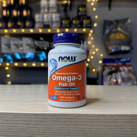 Now Foods Omega-3 - Спортивное питание - I Love Protein