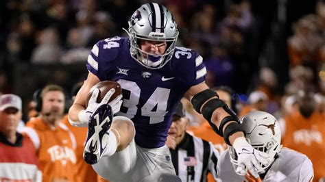 Kansas State Football Tight End Ben Sinnott Goes From Walk On To Star