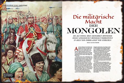 All About History Sonderheft Dschingis Khan Und Das Mongolische Reich