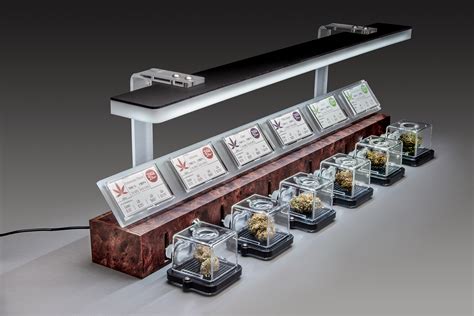 Highlighting Cannabis Strains In Cannabis Displays Bud Bar Displays®