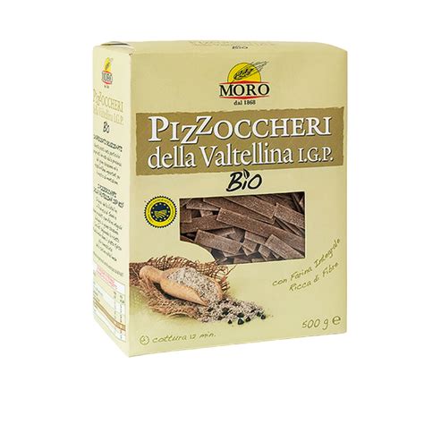 Pizzoccheri Integrali Della Valtellina IGP BIO Moro Pasta 500 G