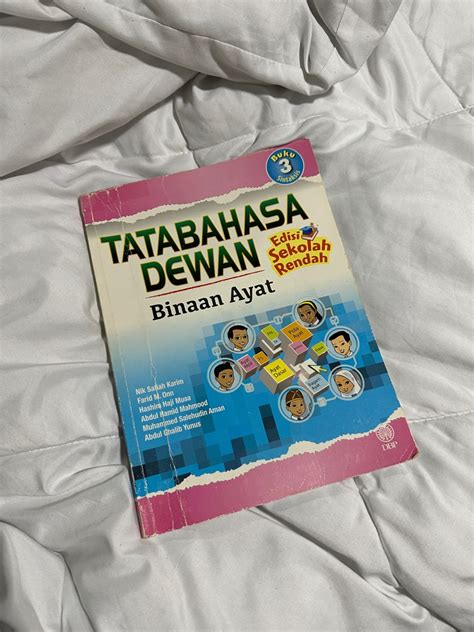 Tatabahasa Dewan Buku Binaan Ayat Edisi Sekolah Rendah Psle