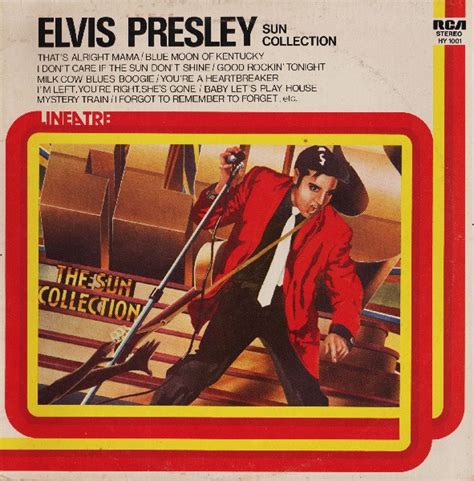 Elvis Presley The Sun Collection Vinyl Records Lp Cd On Cdandlp