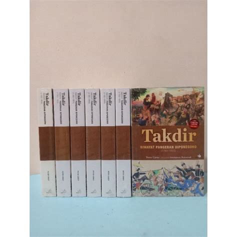 Jual Takdir Riwayat Pangeran Diponegoro 1785 1855 ASLI Shopee