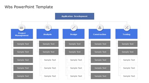 Editable Work Breakdown Structure (WBS) Templates for PowerPoint ...