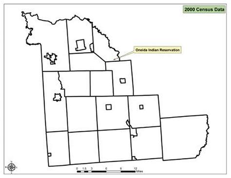 Census Map Shows Oneida Indian Nation Reservation Land Grew From 32